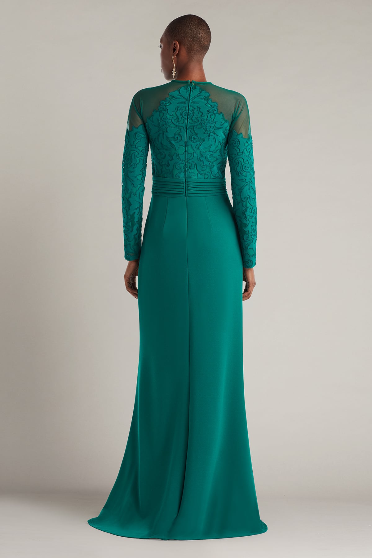 Mother of the Bride Dresses Long Formal Lace Mother of the Bride Dress Emerald