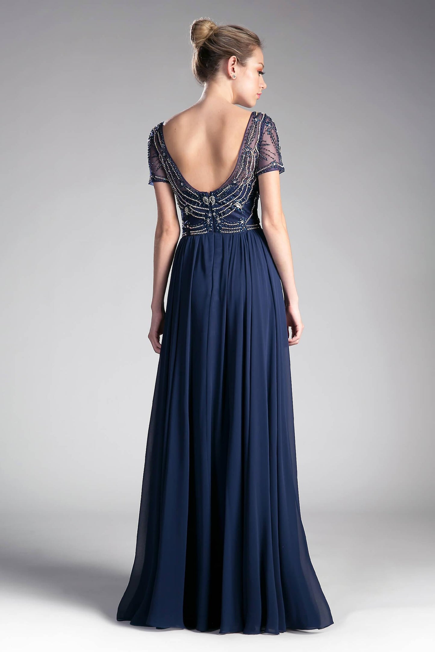 Long Dress Formal Evening Gown - The Dress Outlet Cinderella Divine