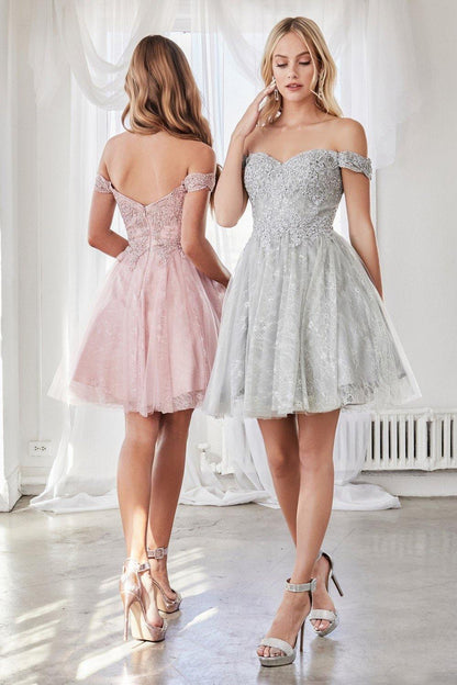Short Homecoming Dress Cocktail - The Dress Outlet