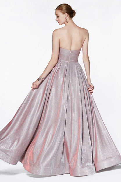A-line Long Prom Dress - The Dress Outlet