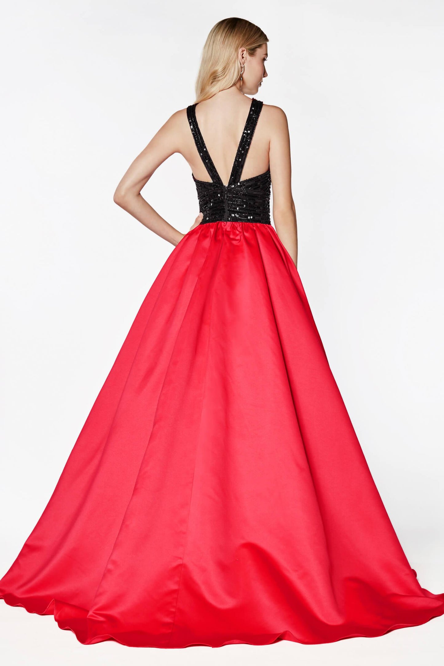 Long Prom Gown Formal Evening Dress - The Dress Outlet Cinderella Divine