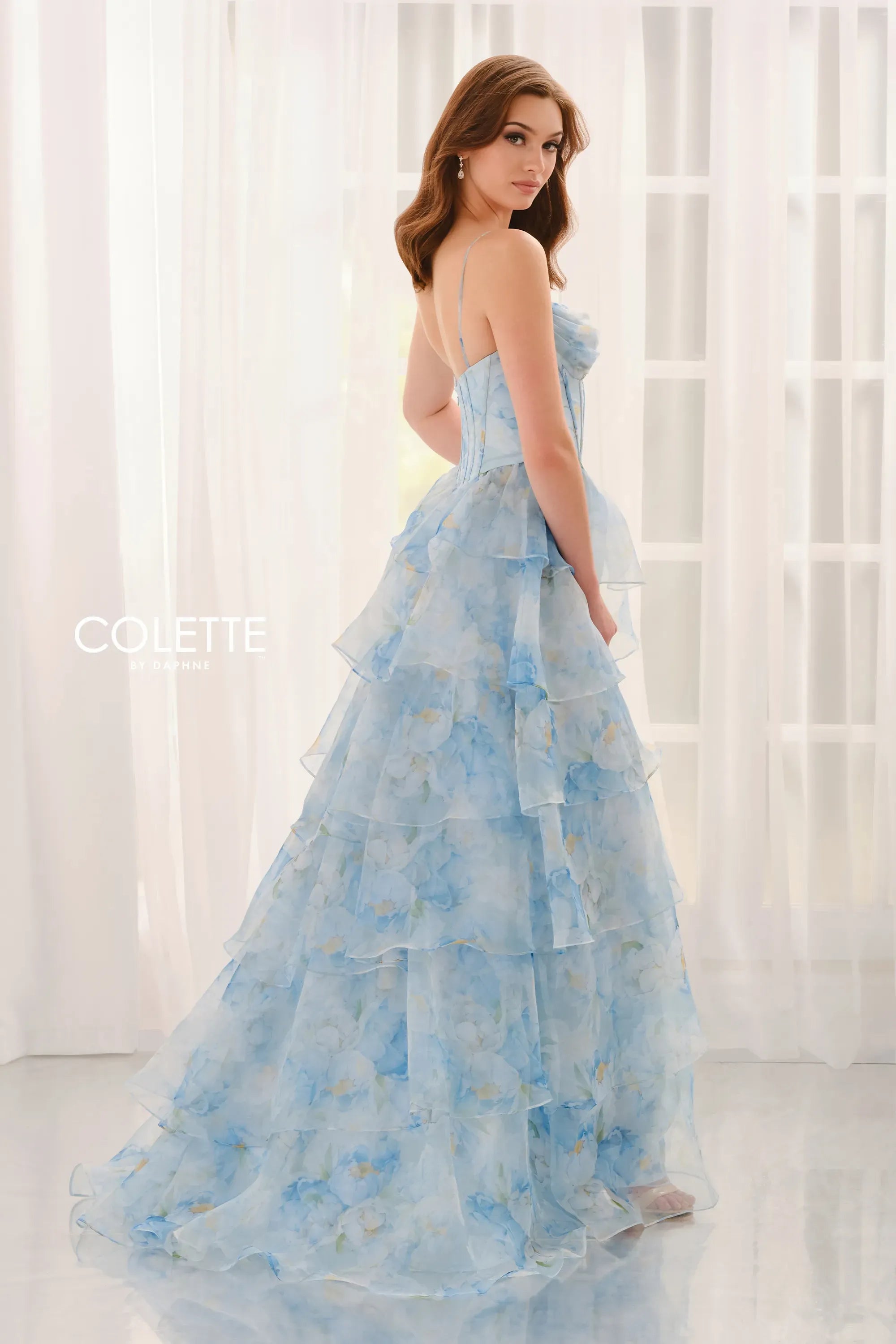 Prom Dresses Ball Gown Formal Long Prom Dress Blue