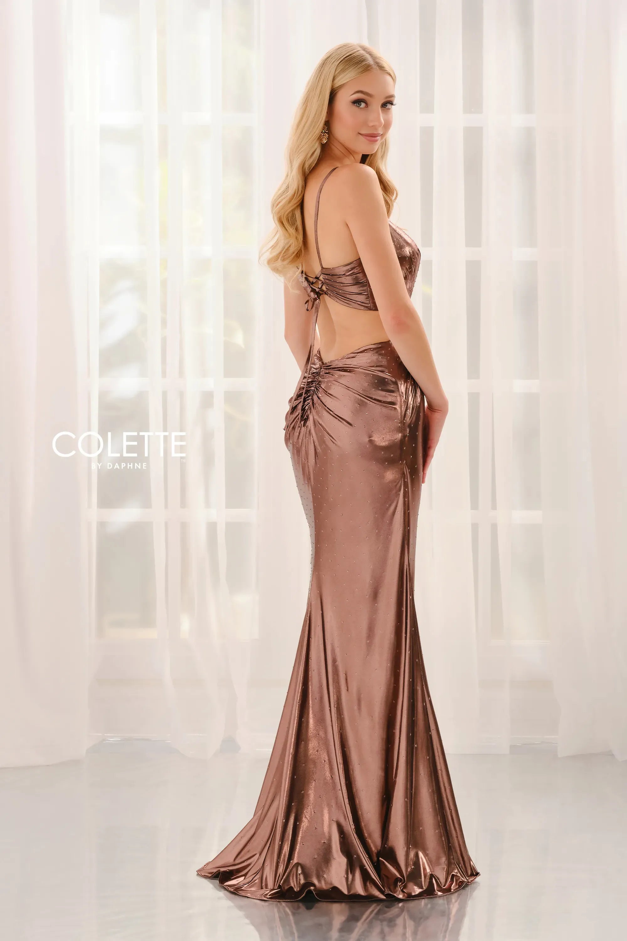 Prom Dresses Long Formal Mermaid Prom Dress Copper