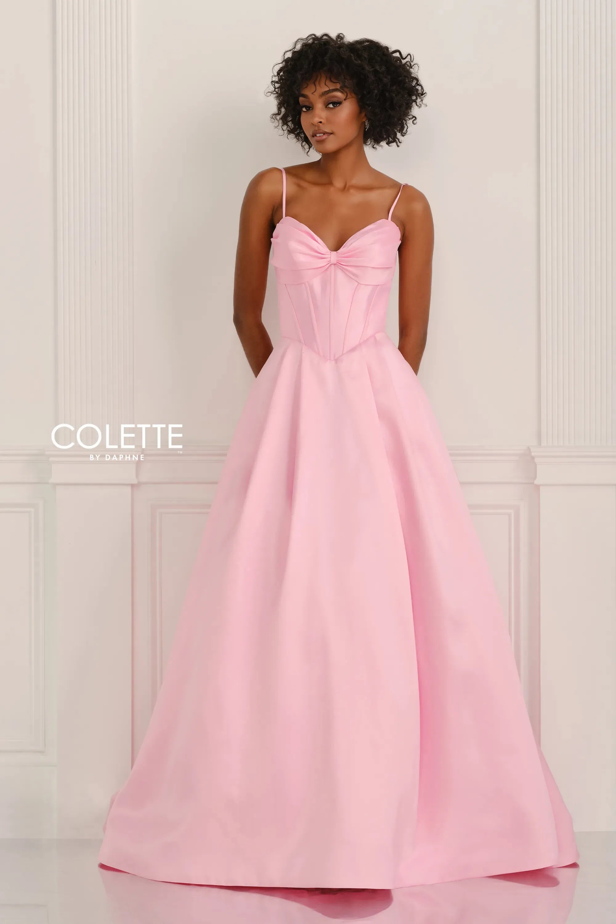 Prom Dresses Long Ball Gown Corset Formal Prom Dress Pink