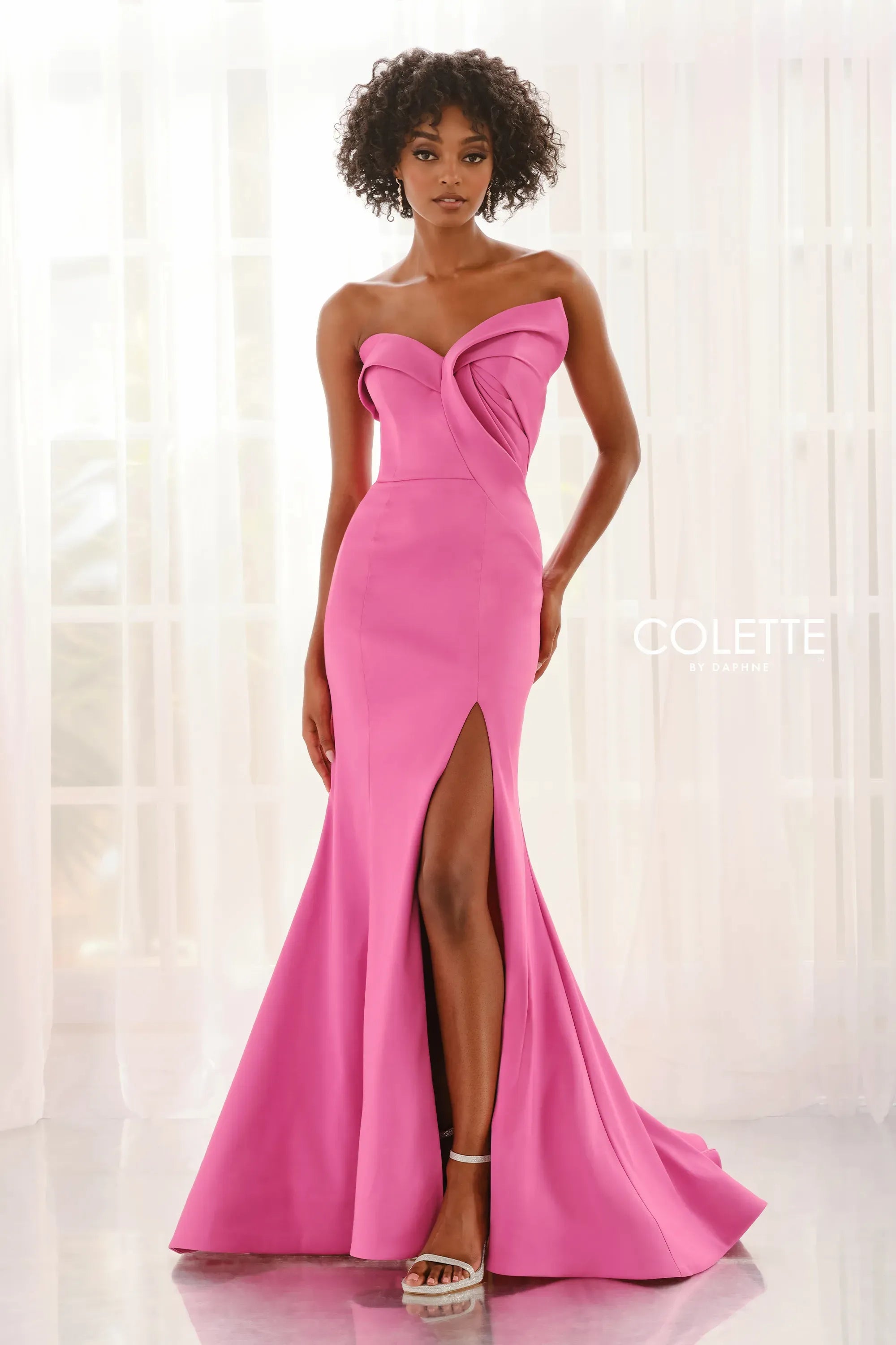 Prom Dresses Mermaid Long Formal Prom Dress Sweetheart Pink