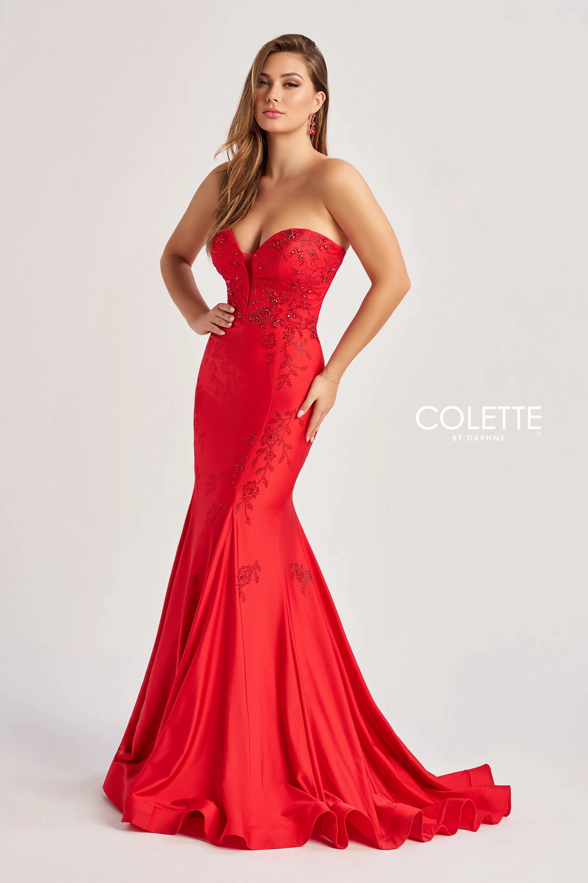 Prom Dresses Long Mermaid Formal Evening Prom Dress Red