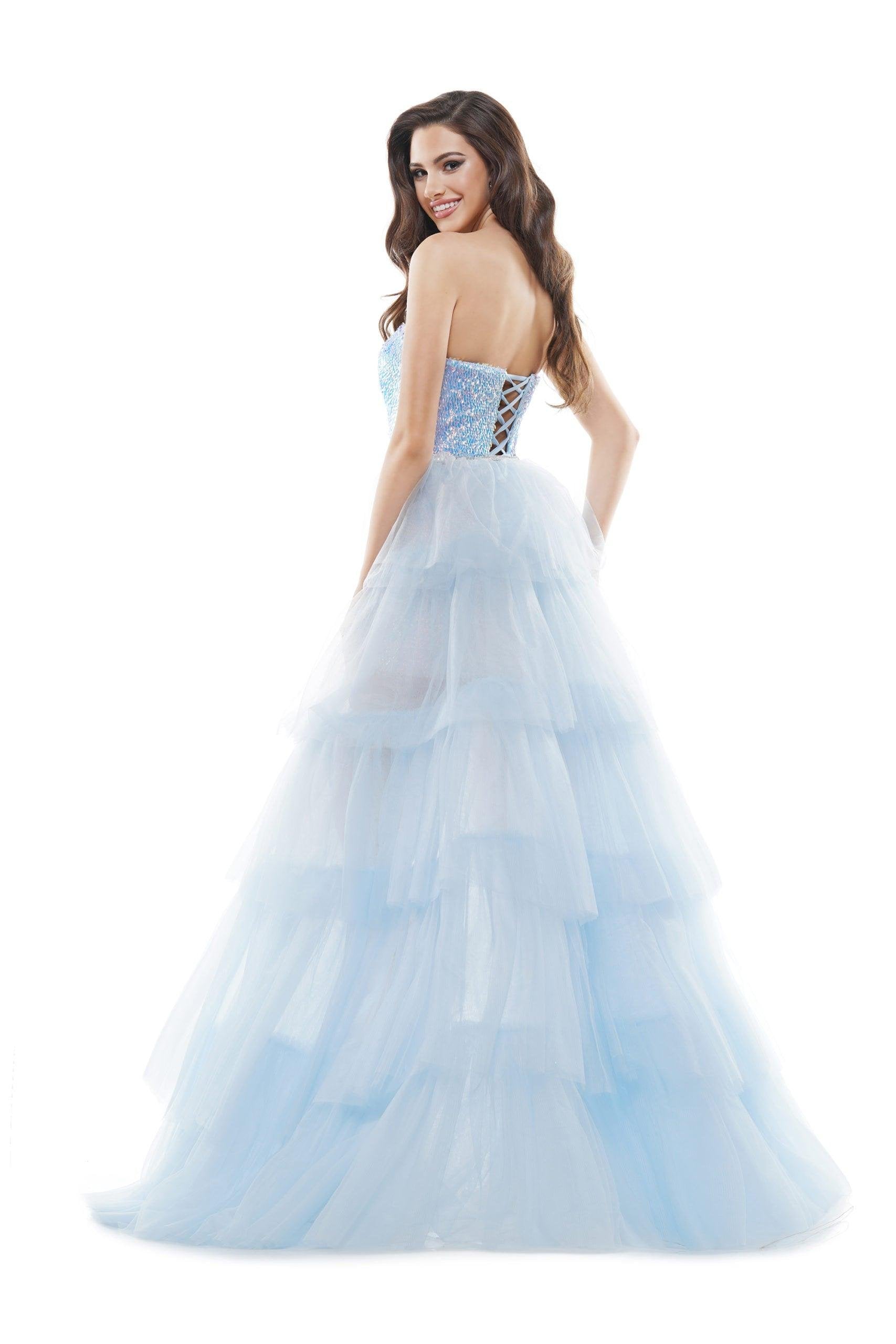 Colors High Low Formal Prom Dress 2600 - The Dress Outlet
