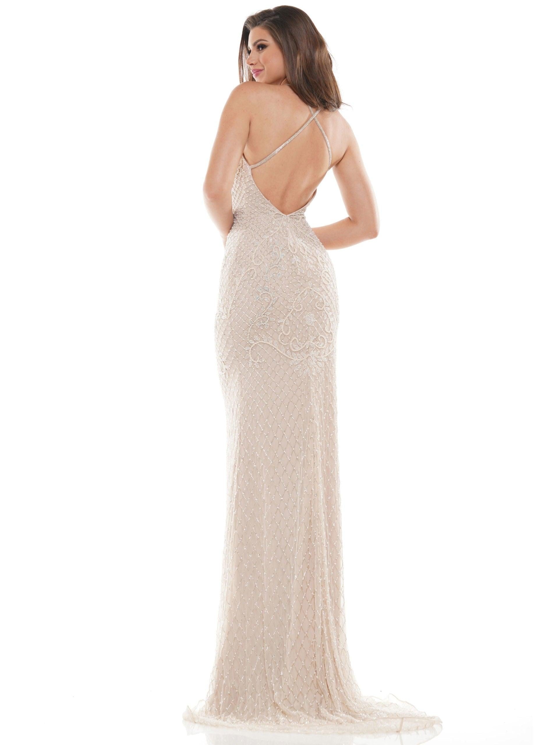 Colors Long Formal Fitted Prom Dress 111 - The Dress Outlet