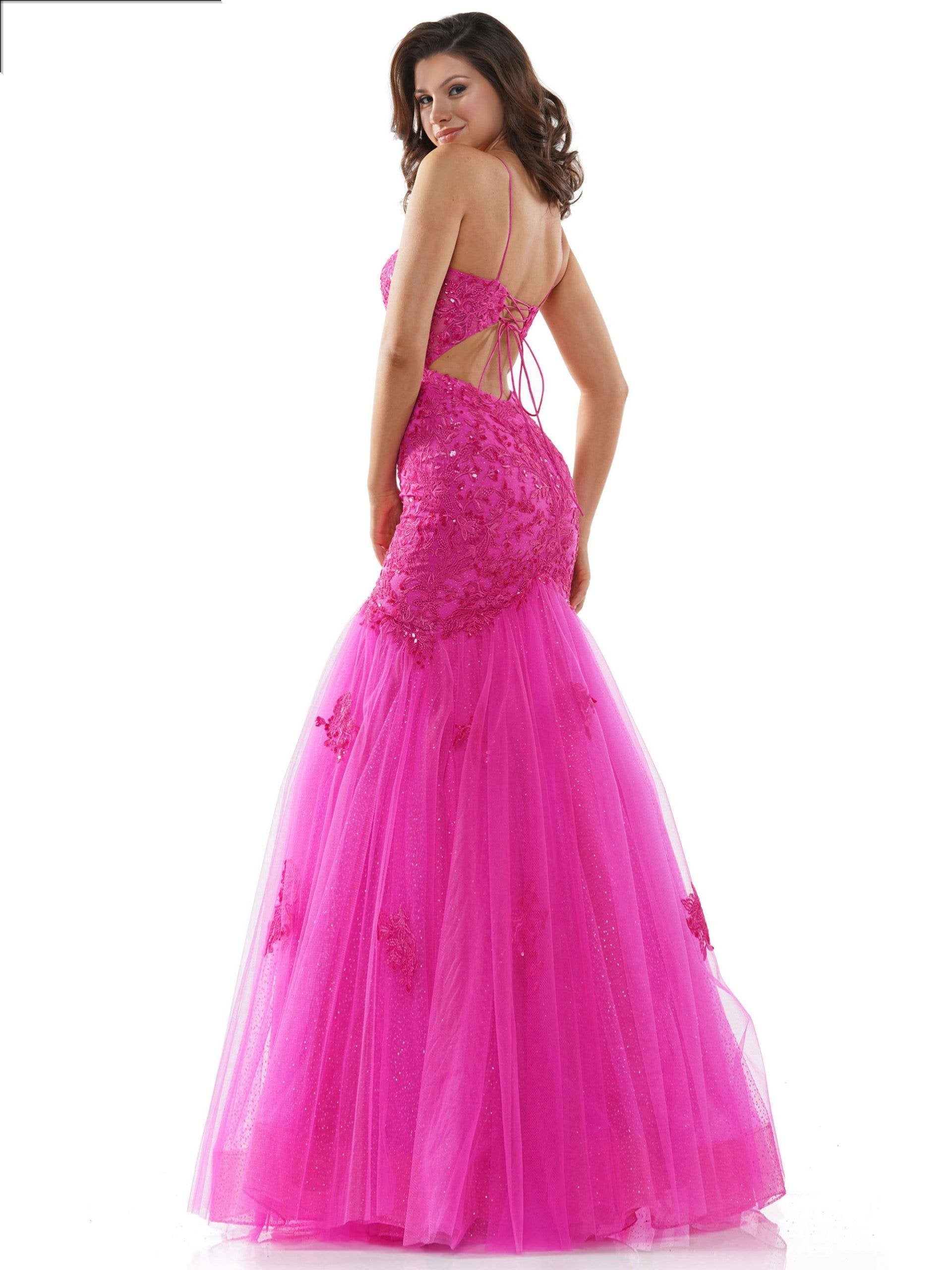 Colors Long Formal Mermaid Prom Dress 2490 - The Dress Outlet