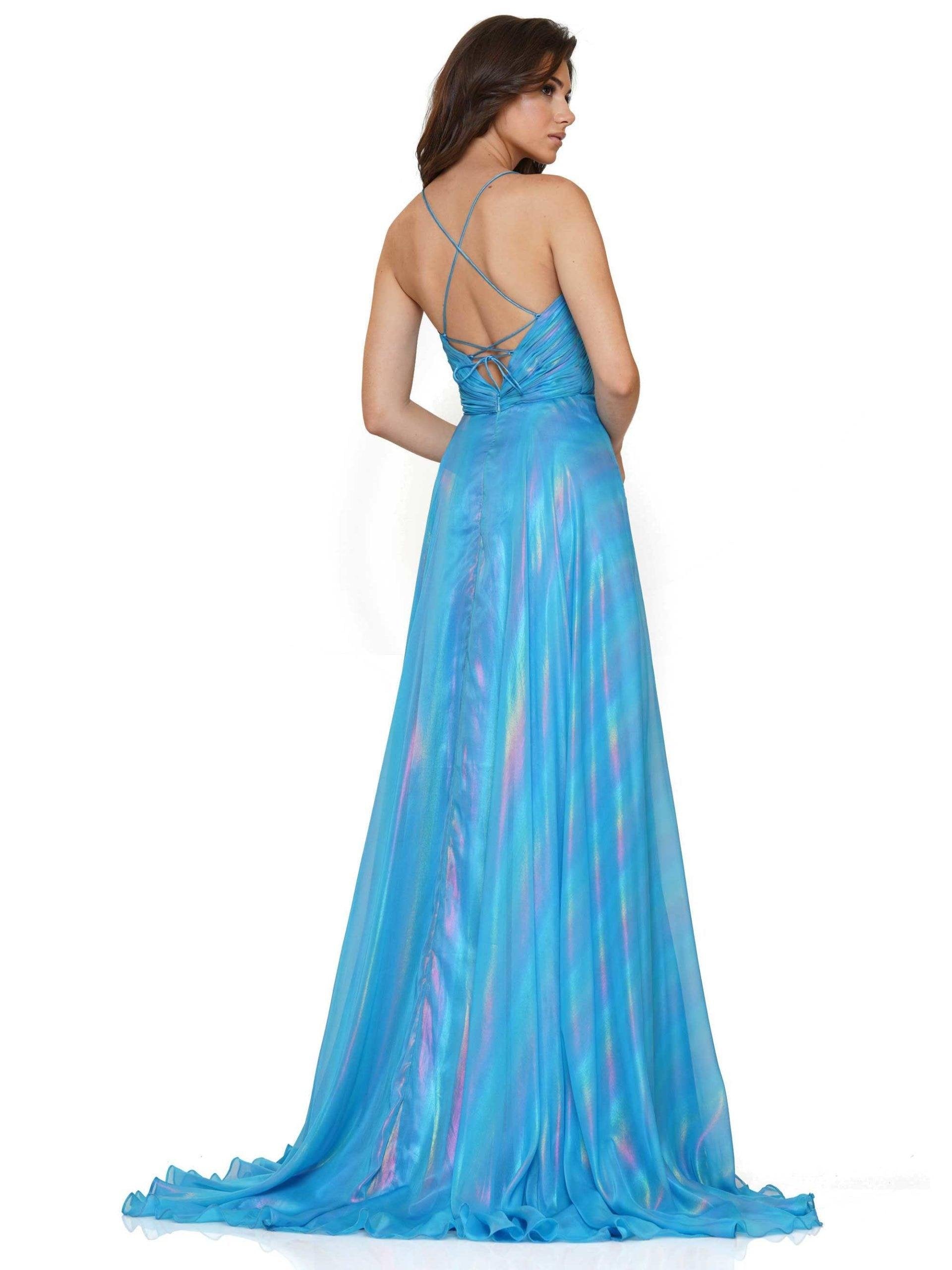 Colors Long Spaghetti Strap Sexy Prom Dress 2765 - The Dress Outlet