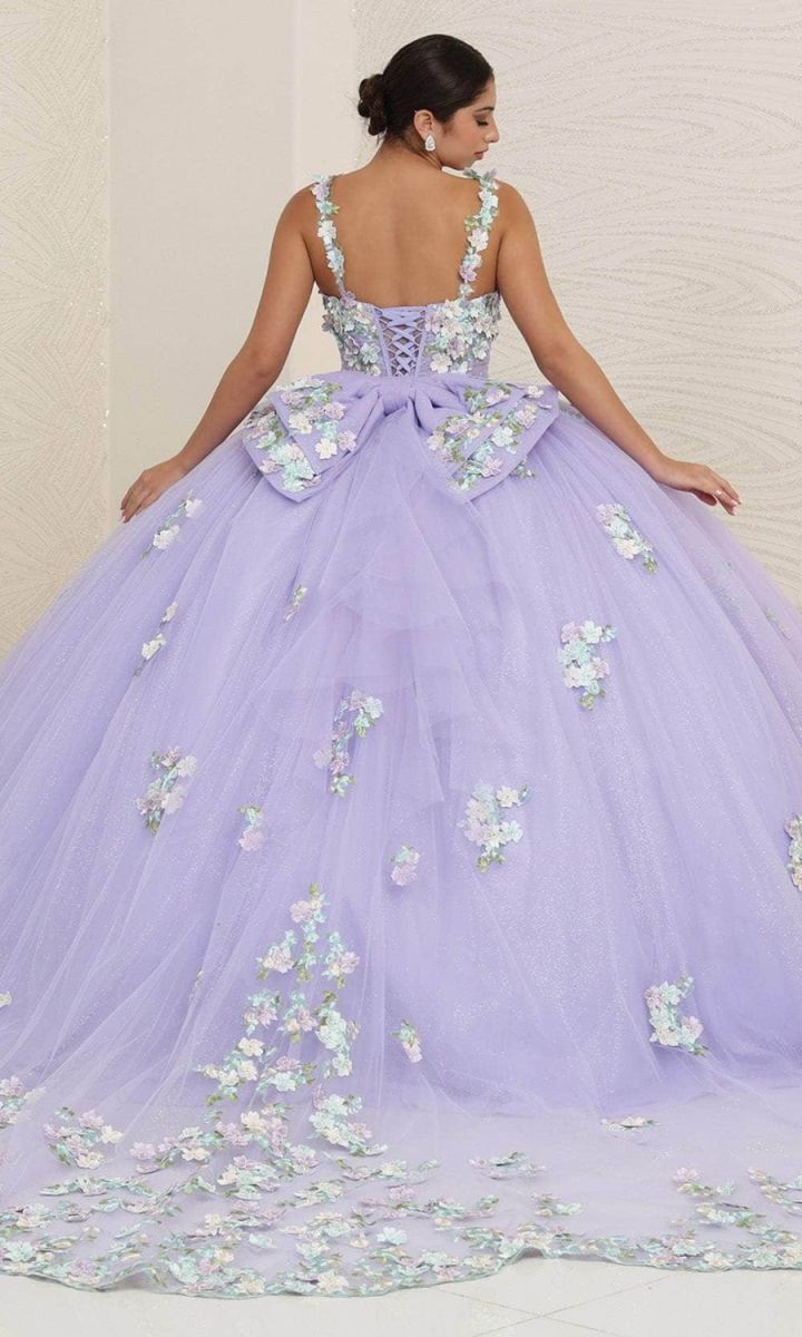 Sweetheart Floor-Length with Train Tulle Quinceañera Ball Gown May Queen LK249