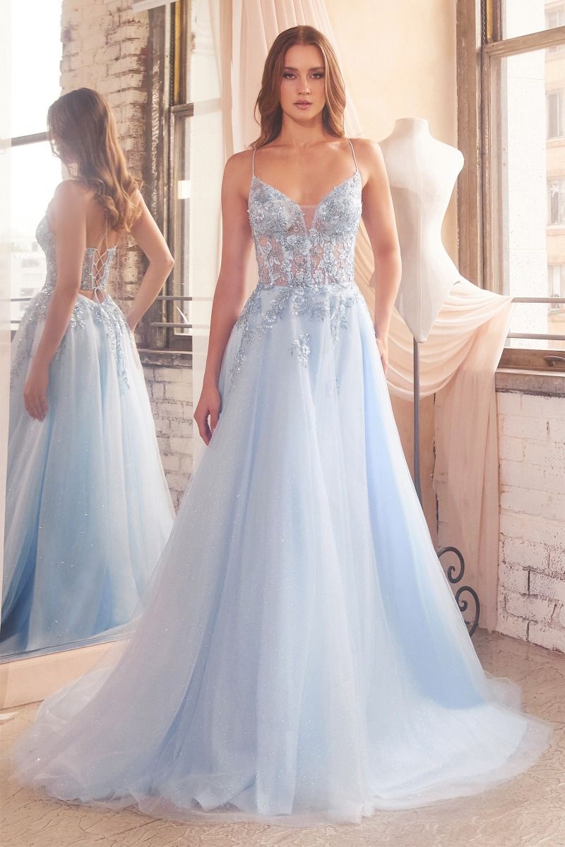 Light blue cinderella dress sales
