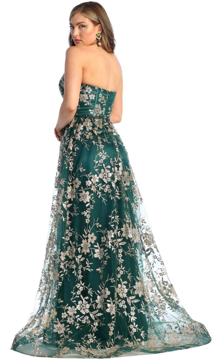 Sweetheart Floor-Length Tulle Prom A-Line May Queen 1920