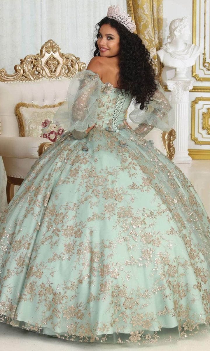 Sweetheart Floor-Length Tulle Quinceañera Ball Gown May Queen LK206