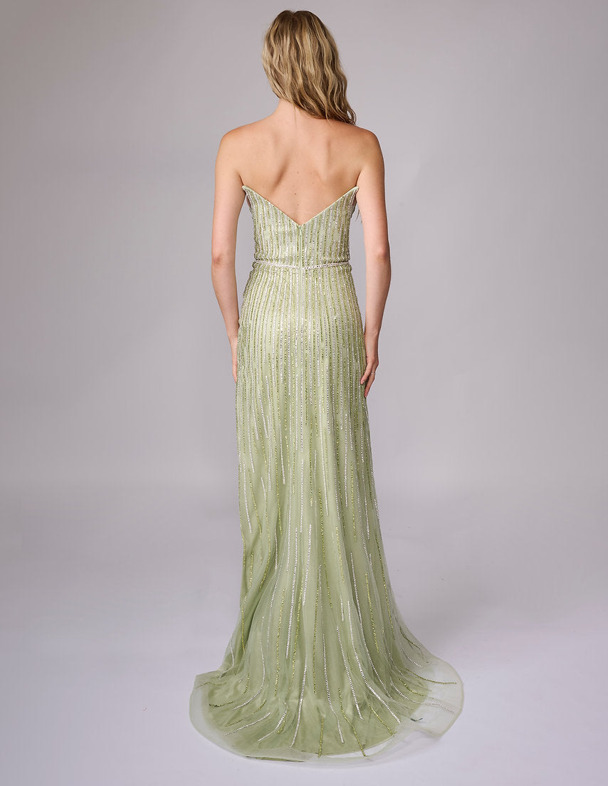 Prom Dresses Long Formal Evening Sequin Prom Dress Nina Canacci 6723 Pistachio