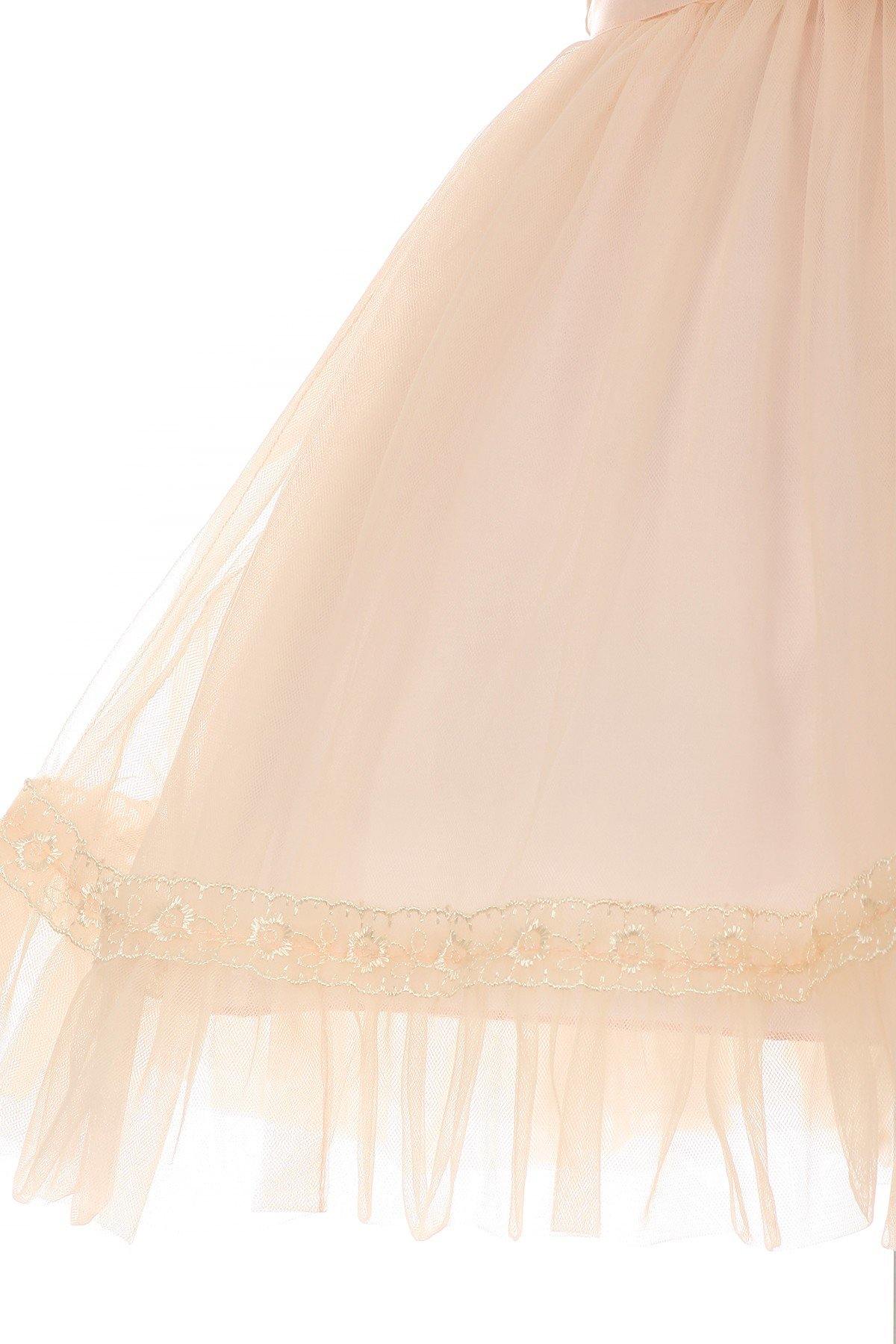 Elegant Sleeveless Lace Baby Dress Flower Girls - The Dress Outlet Cinderella Couture