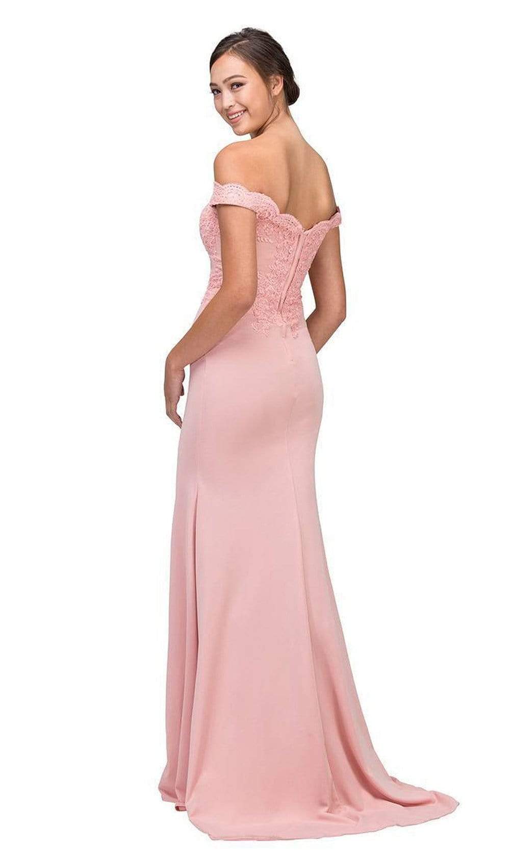 Off-the-Shoulder Floor-Length Jersey Formal Mermaid Dress Eureka Fashion 7100