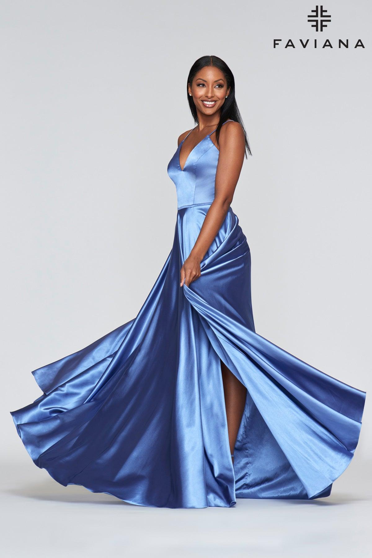 Faviana S10209 Long Formal Evening Prom Dress