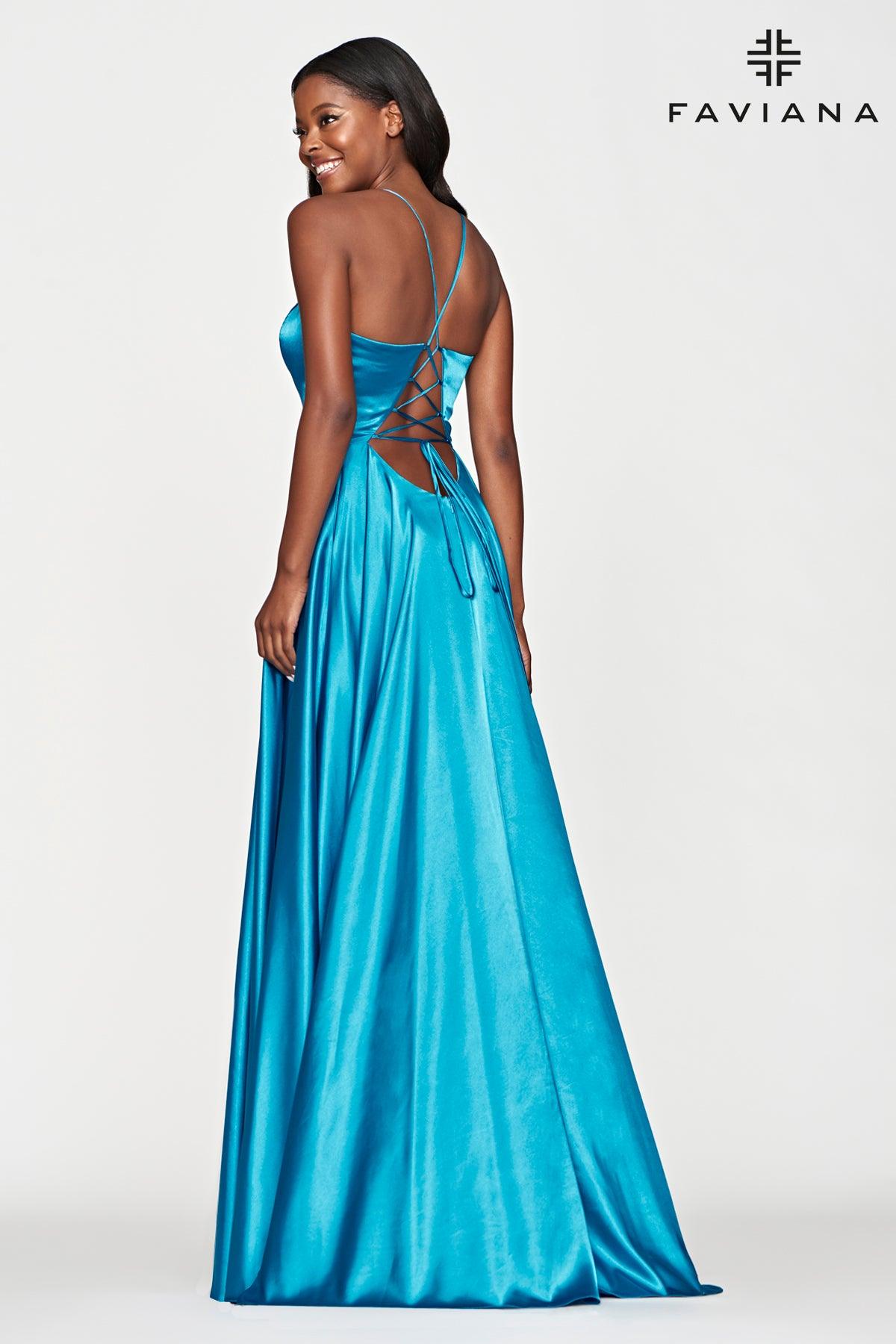 Faviana S10209 Long Formal Evening Prom Dress