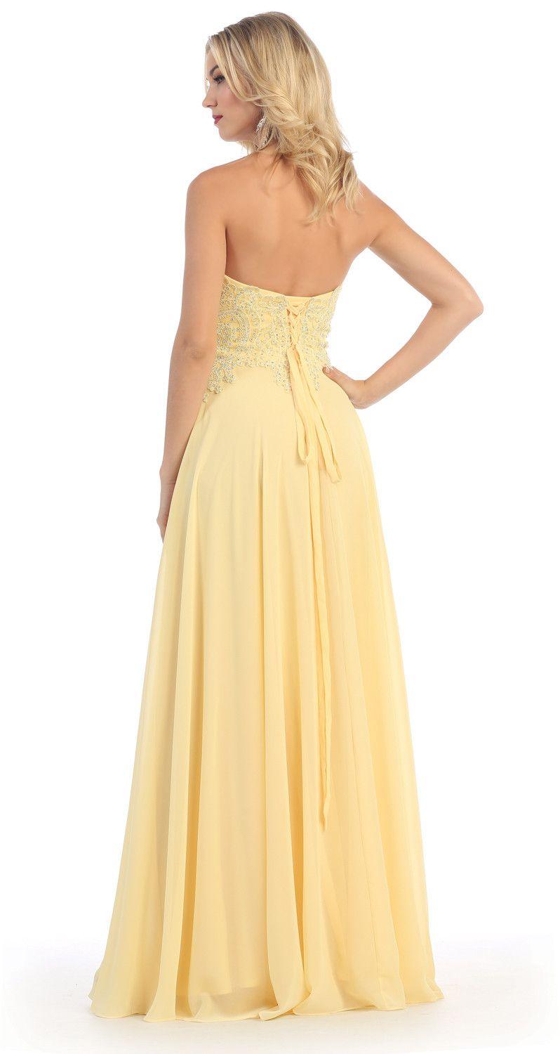 Formal Dress Plus Size Prom Evening Gown - The Dress Outlet May Queen