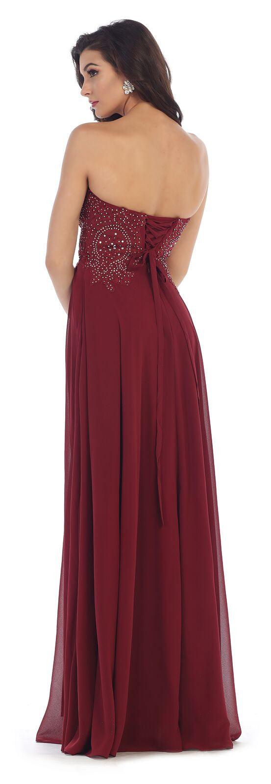 Formal Dress Plus Size Prom Evening Gown - The Dress Outlet May Queen