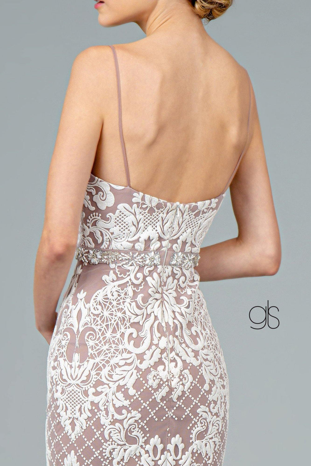 Formal Mermaid Long Prom Dress - The Dress Outlet Elizabeth K