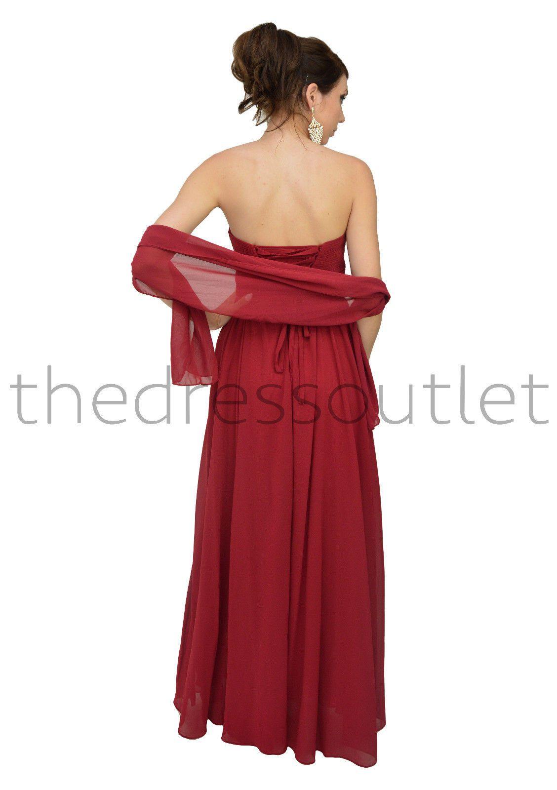 Formal Prom Dress Bridesmaids Gown - The Dress Outlet May Queen