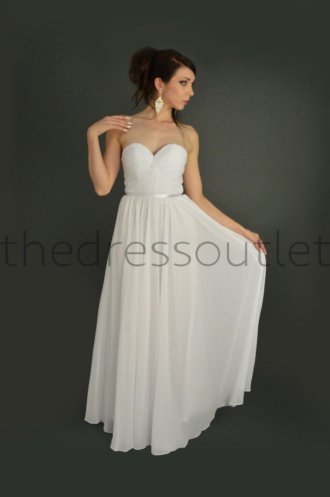 Formal Prom Dress Bridesmaids Gown - The Dress Outlet May Queen