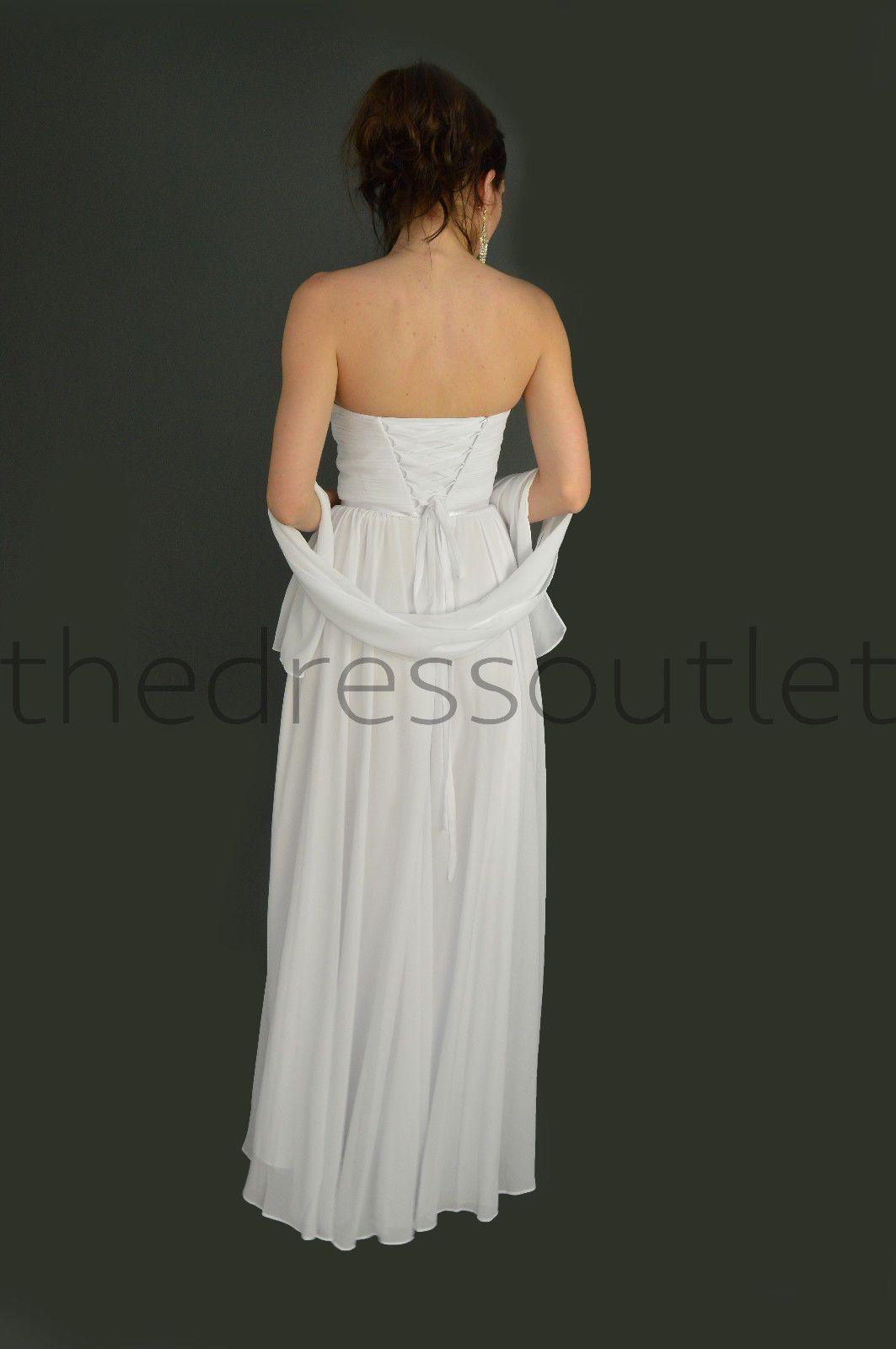 Formal Prom Dress Bridesmaids Gown - The Dress Outlet May Queen
