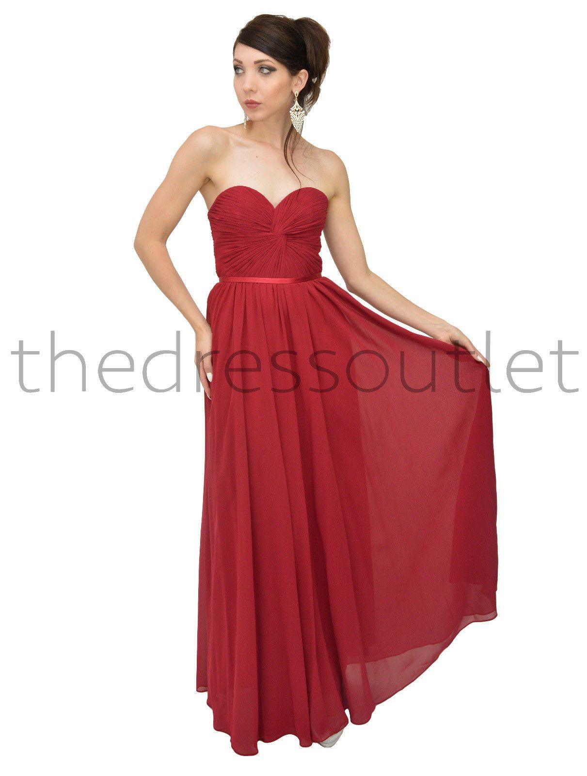 Formal Prom Dress Bridesmaids Gown - The Dress Outlet May Queen