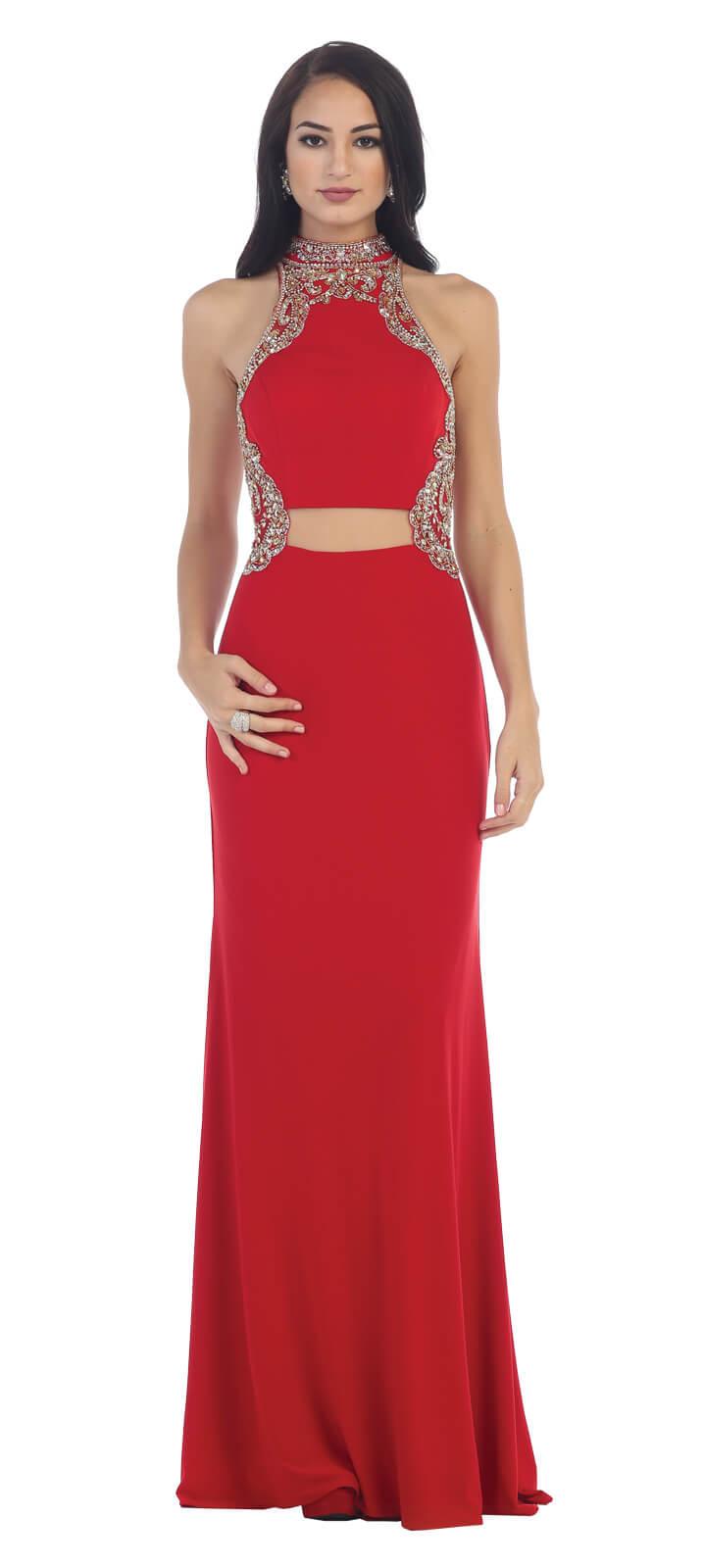 Formal Prom Dress Long Evening Gown - The Dress Outlet May Queen