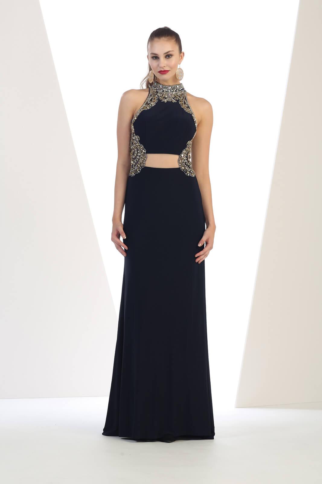 Formal Prom Dress Long Evening Gown - The Dress Outlet May Queen