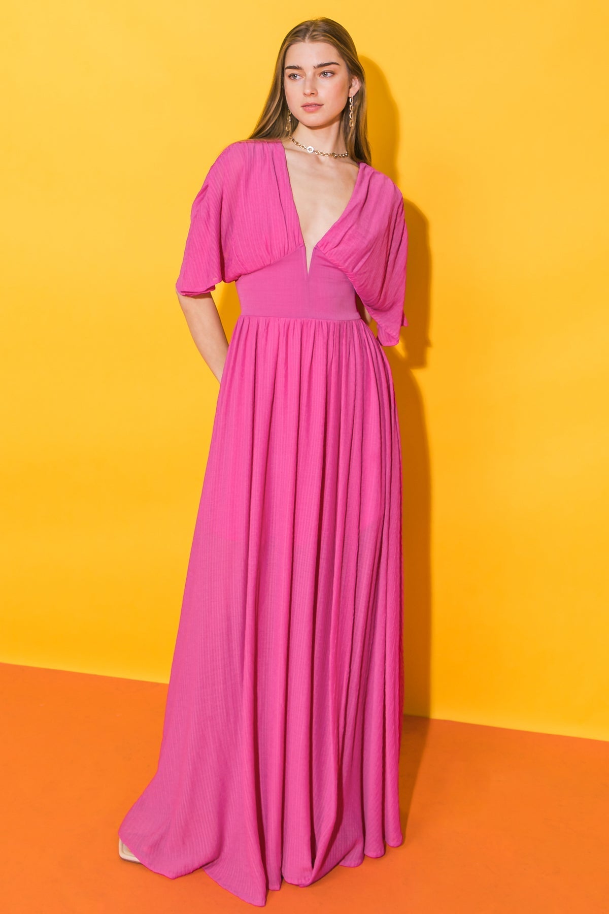 Formal Dresses Long A Line Prom Formal Dress Flying Tomato ID19420 Fuchsia