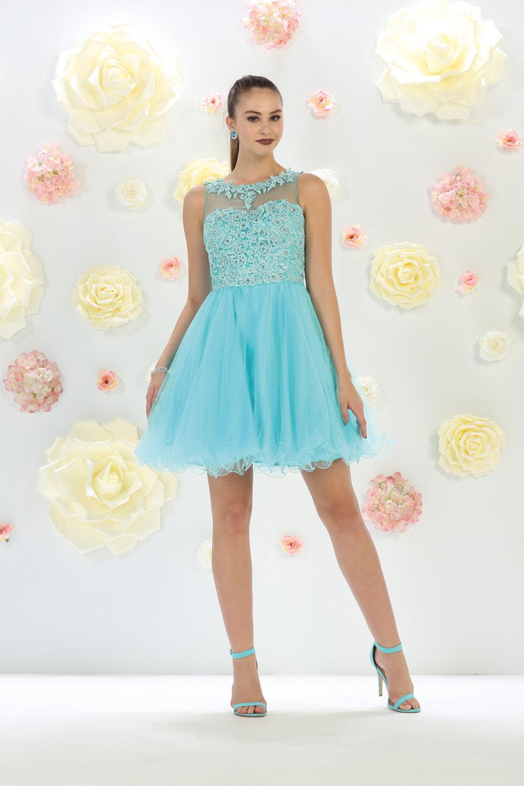 Homecoming Dress Evening Party Formal Prom - The Dress Outlet May Queen