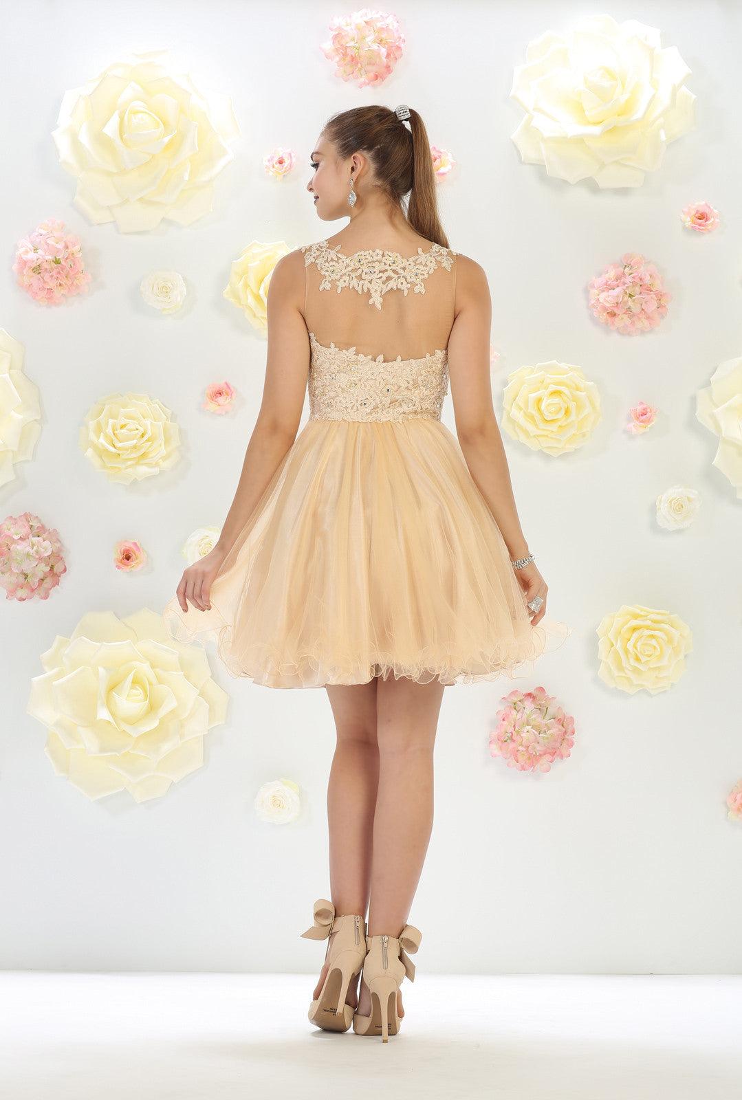 Homecoming Dress Evening Party Formal Prom - The Dress Outlet May Queen