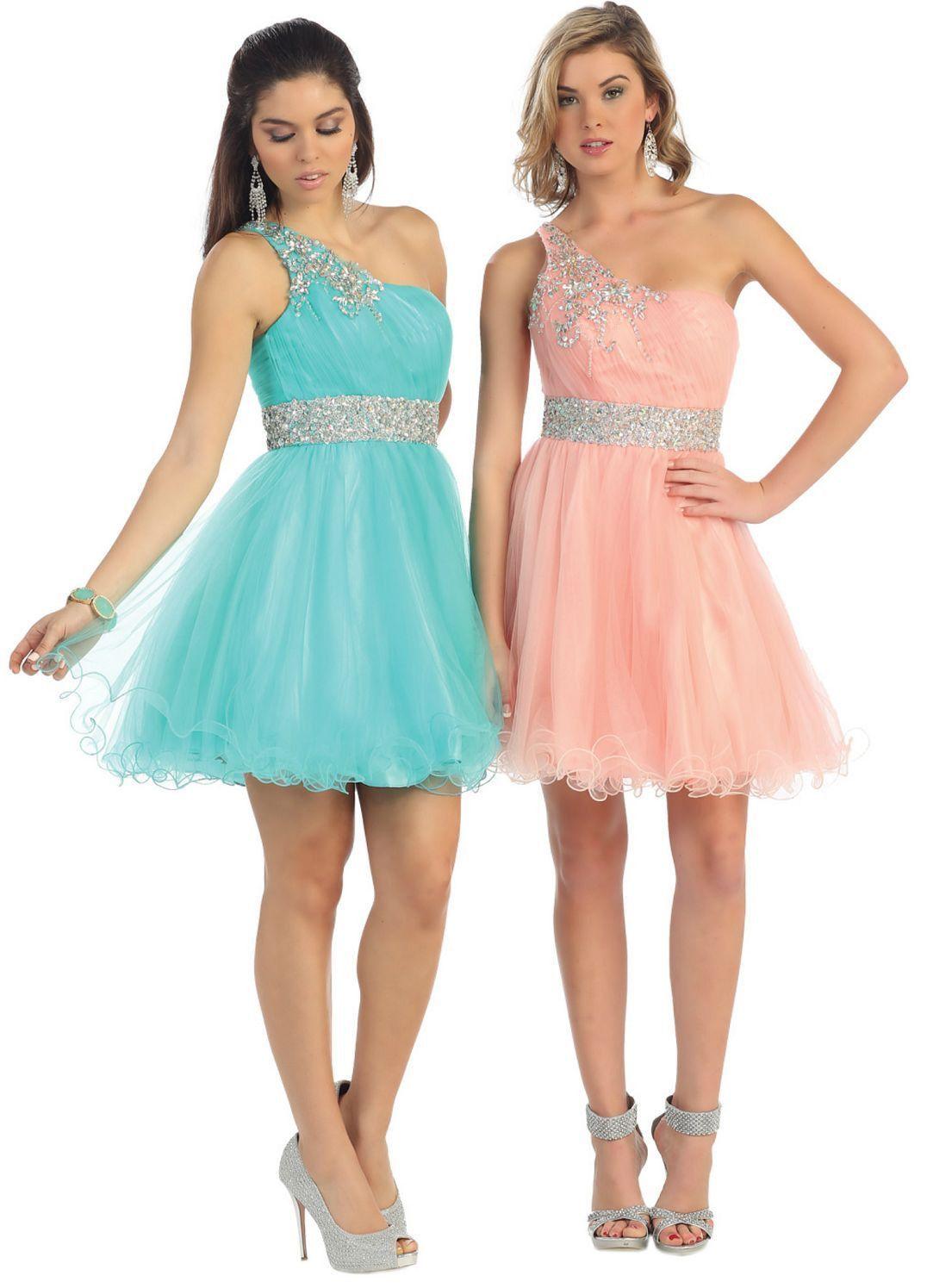 Homecoming Short Cocktail Prom Mini Dress - The Dress Outlet May Queen