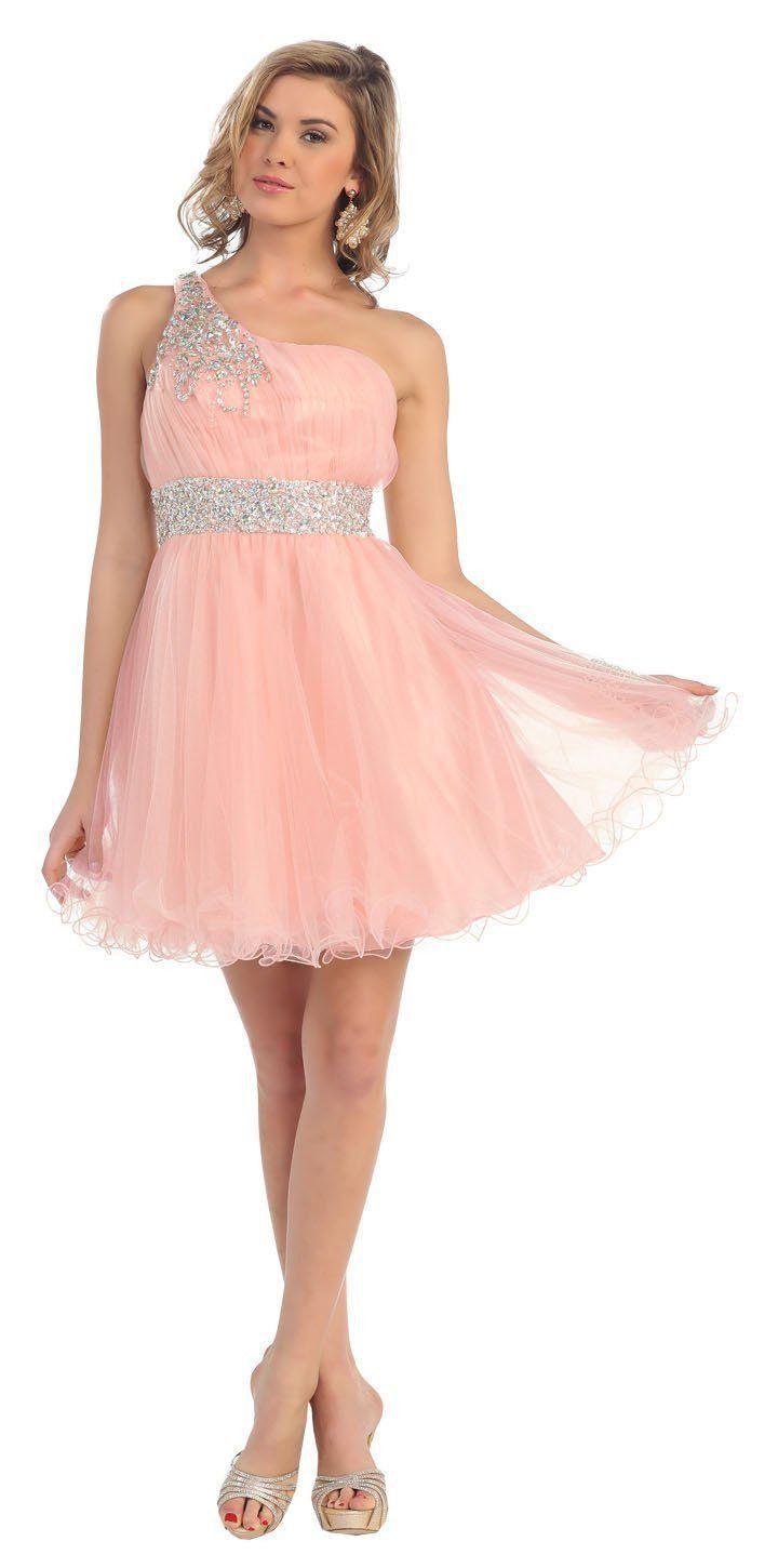 Homecoming Short Cocktail Prom Mini Dress - The Dress Outlet May Queen