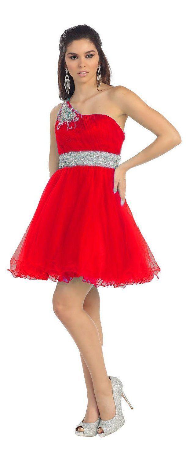 Homecoming Short Cocktail Prom Mini Dress - The Dress Outlet May Queen