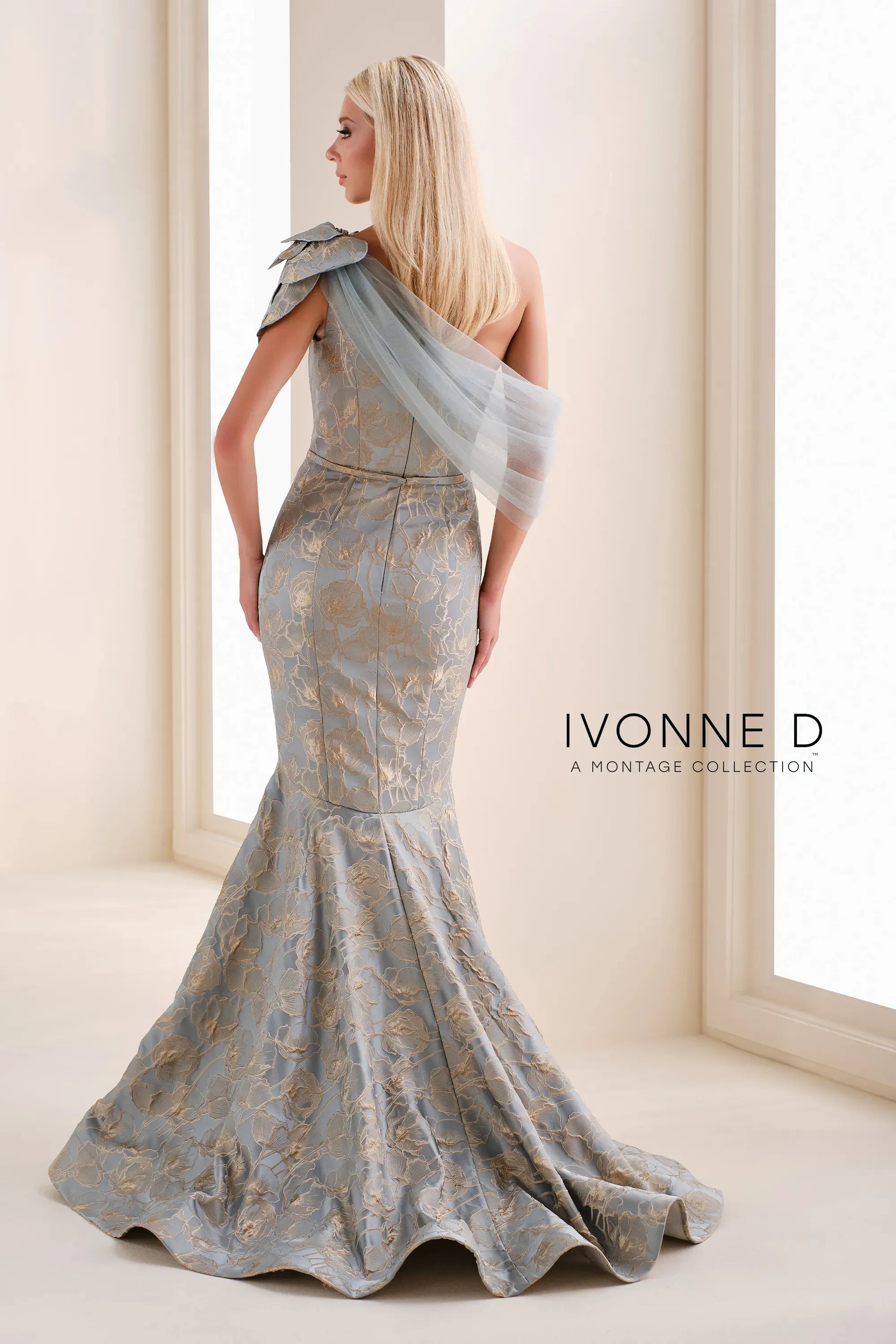 Prom Dresses Floral Formal Long Prom Dress Aqua