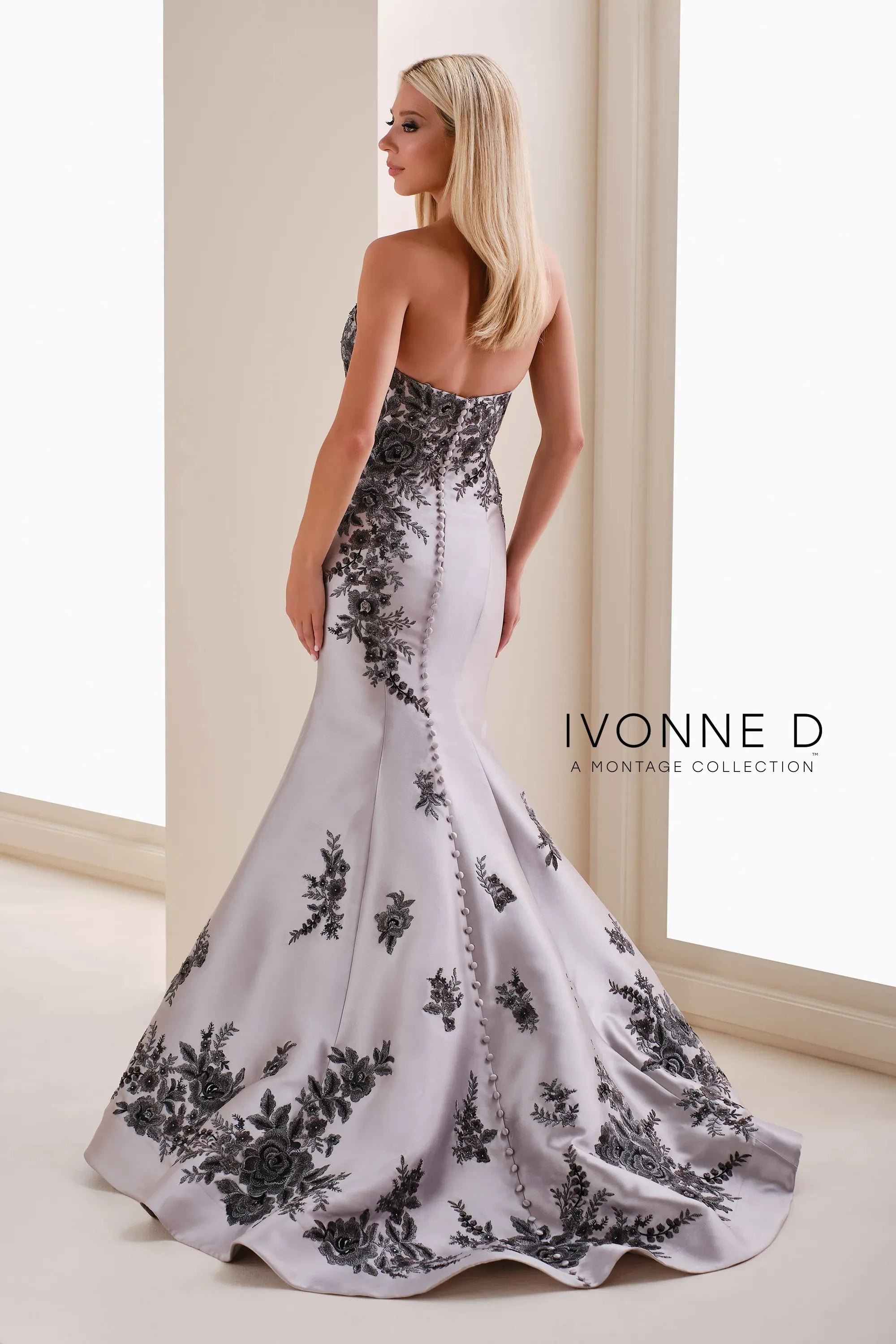 Prom Dresses Lace Applique Formal Long Prom Dress Silver