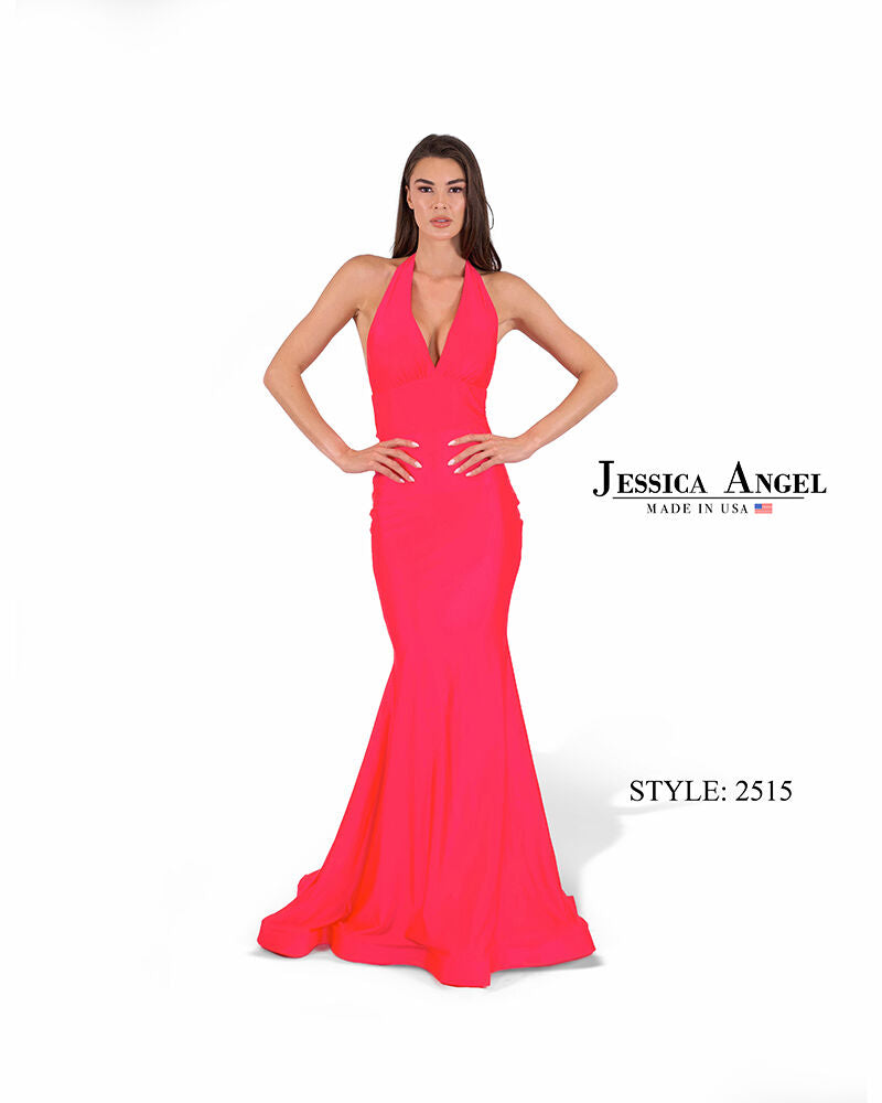 Prom Dresses Mermaid Long Formal Evening Prom Dress Jessica Angel 2515 Coral