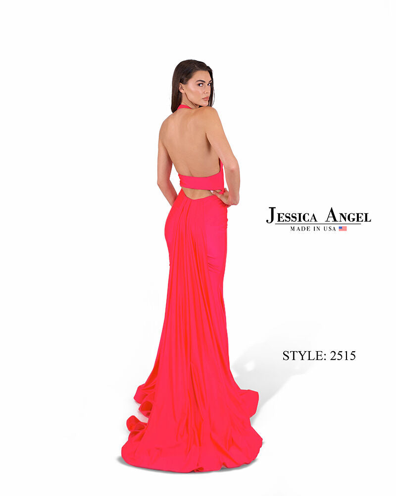Prom Dresses Mermaid Long Formal Evening Prom Dress Jessica Angel 2515 Coral