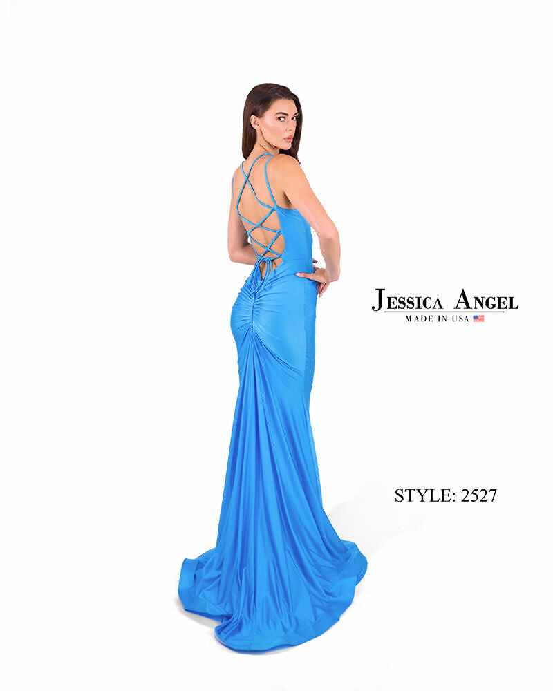 Prom Dresses Long Mermaid Formal Prom Dress Jessica Angel 2527 Turquoise