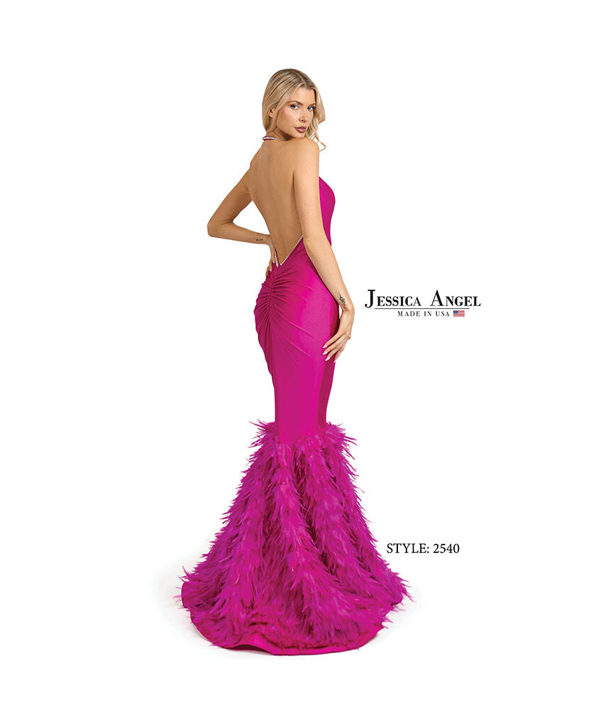 Prom Dresses Prom Long Formal Mermaid Dress Jessica Angel 2540 Fuchsia