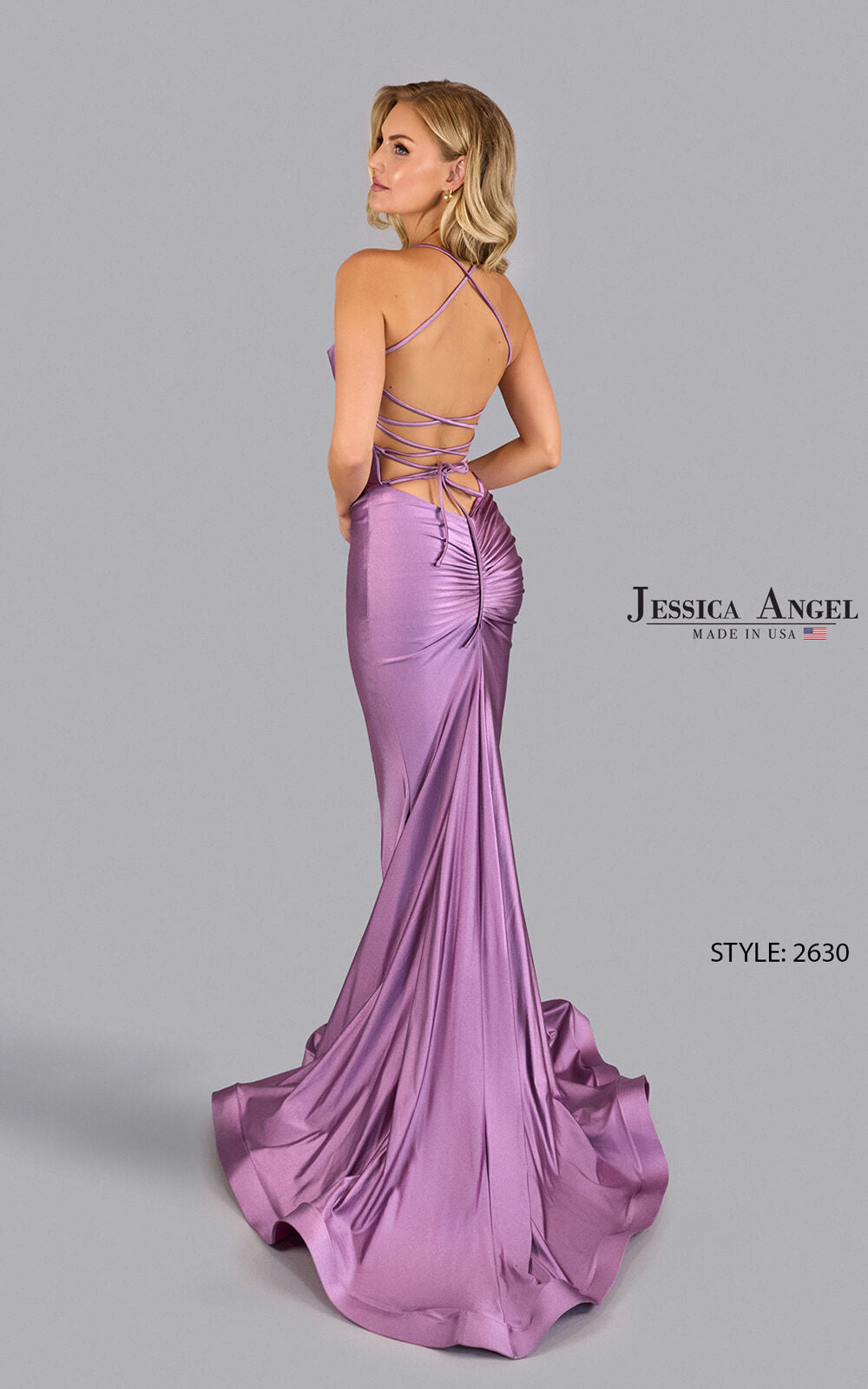 Prom Dresses Evening Formal Long Mermaid Prom Dress Jessica Angel 2630 Lavender Mist