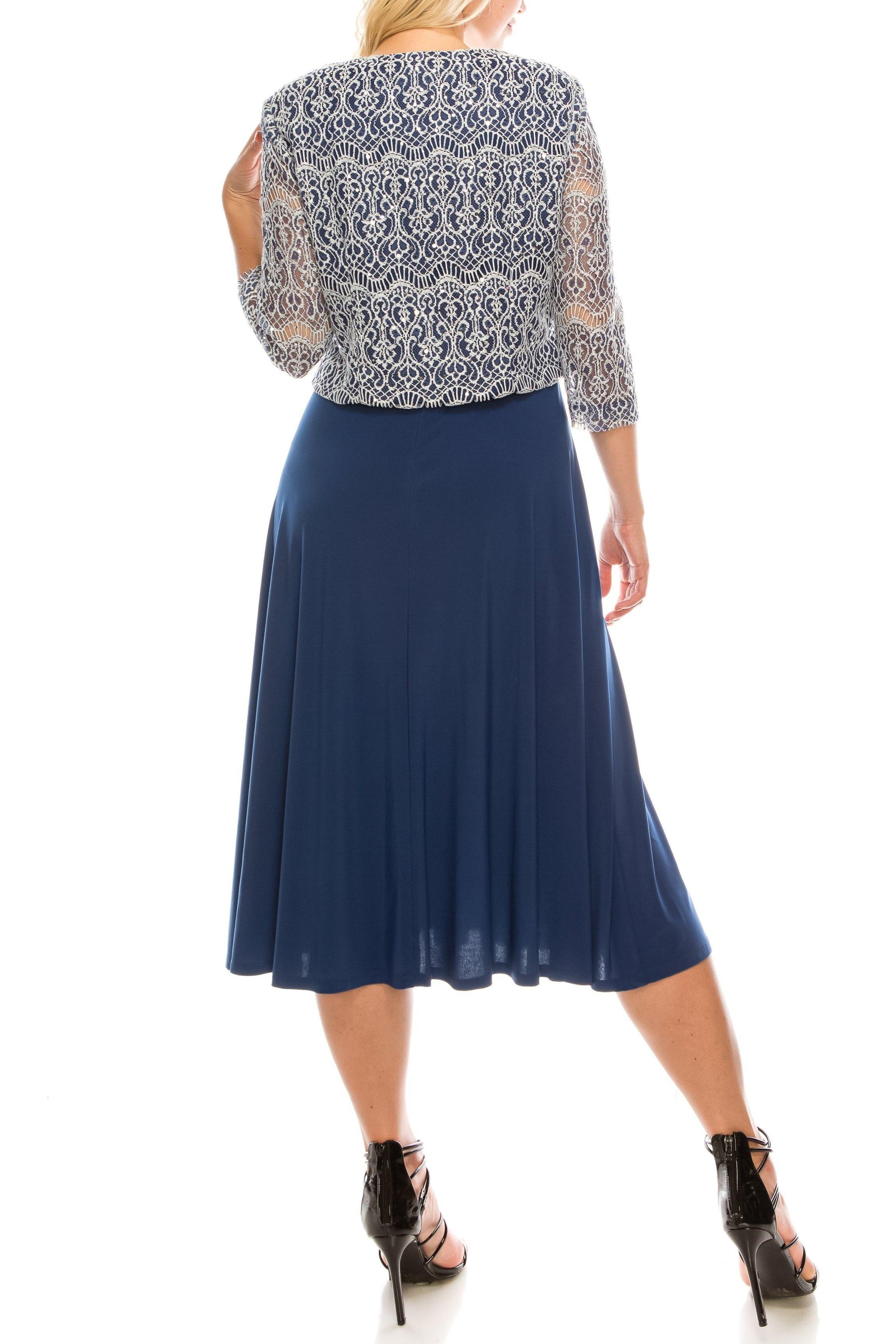 Jessica Howard Short 2 Piece Set Jacket Dress