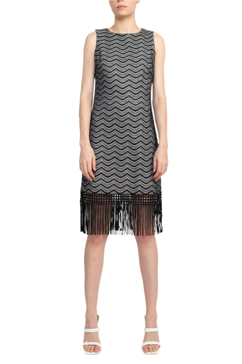 Julia Jordan JJ36778 Short Lace Fringe Dress Cocktail Dress
