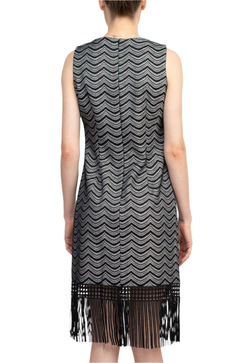 Julia Jordan JJ36778 Short Lace Fringe Dress Cocktail Dress