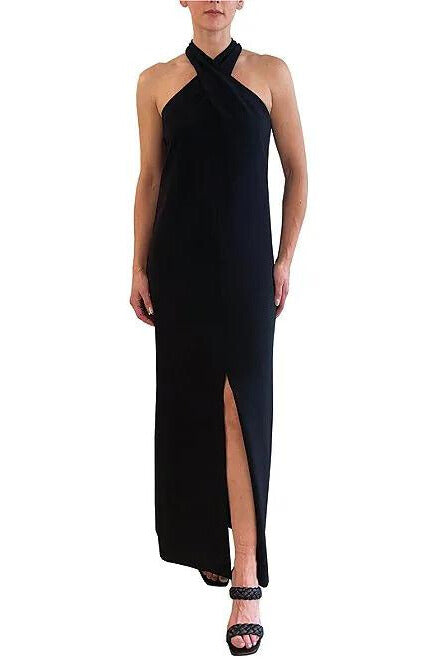 Formal Dresses Long Fitted Formal Slit Evening Dress Black