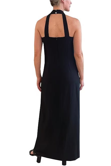 Formal Dresses Long Fitted Formal Slit Evening Dress Black